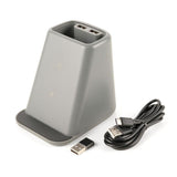 Troika Charging Station And Desk Organiser Matt Grey