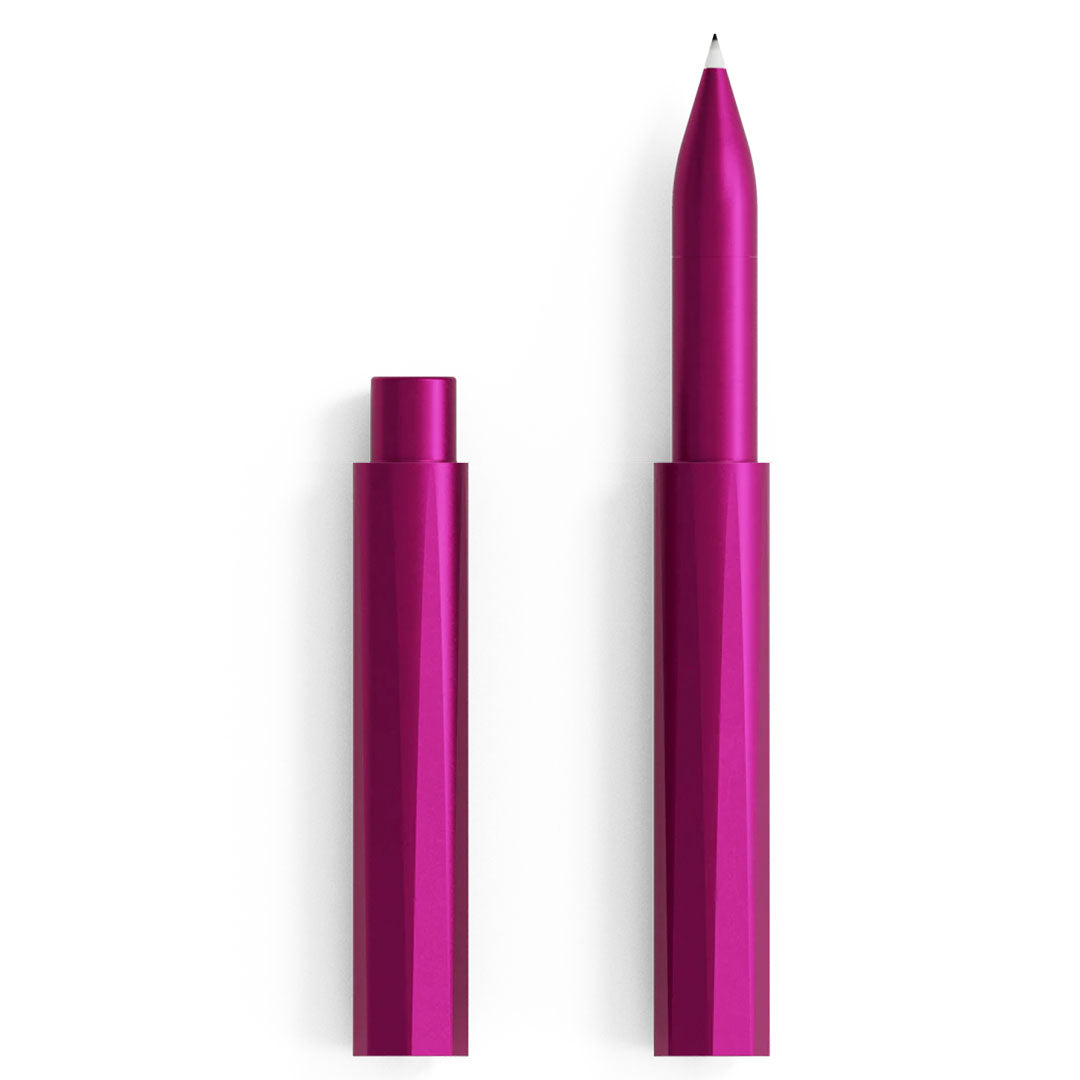 Raspberry Pen Tom's Studio The Wren Refillable Writing Pen Raspberry