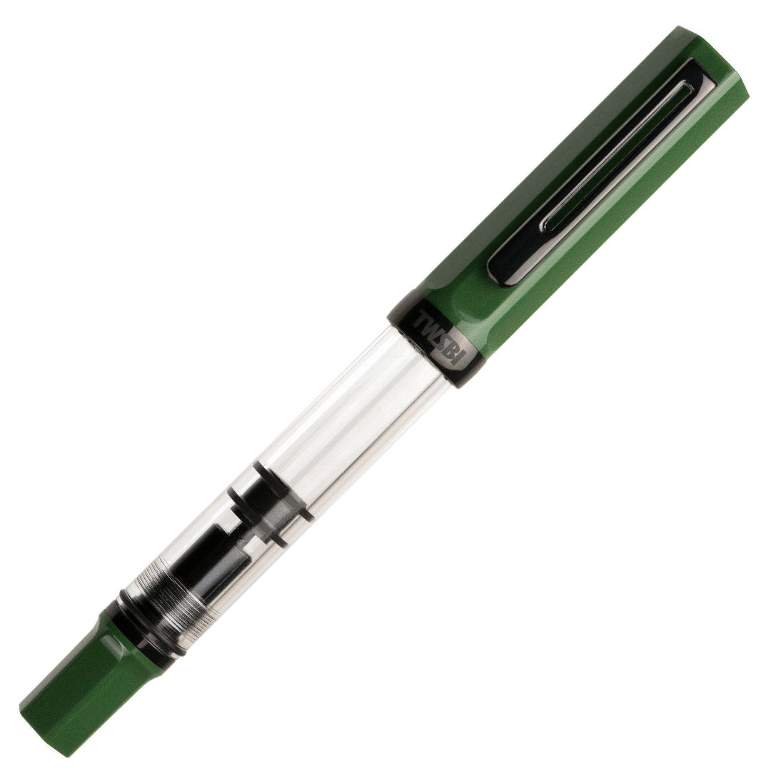 TWSBI Eco Fountain Pen Irish Green with Onyx