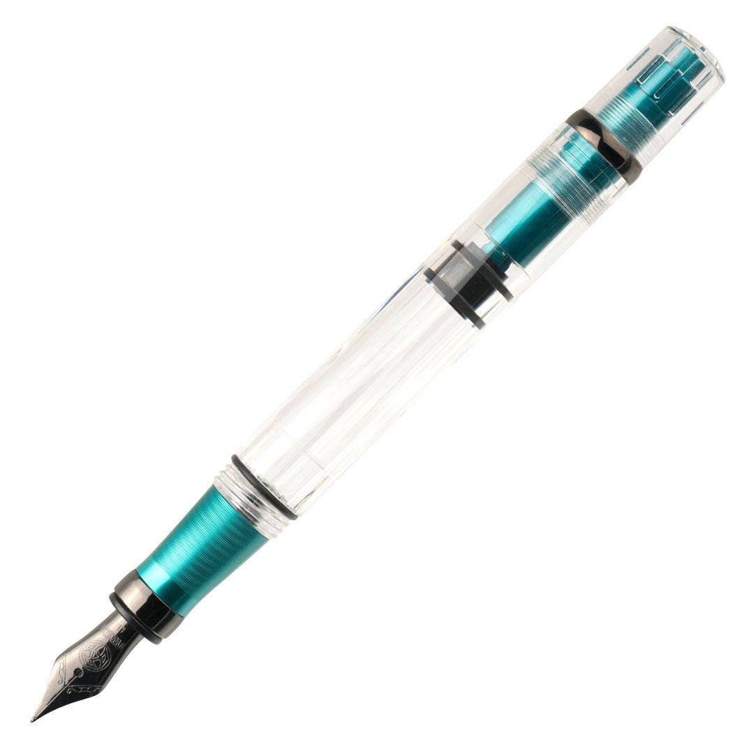 TWSBI Diamond 580ALR Fountain Pen Caribbean with Onyx