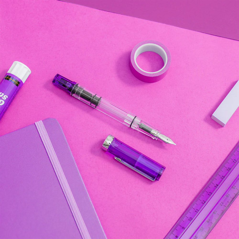 TWSBI Eco Fountain Pen Transparent Purple