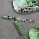 TWSBI Eco Fountain Pen Jade Jelly with Bronze