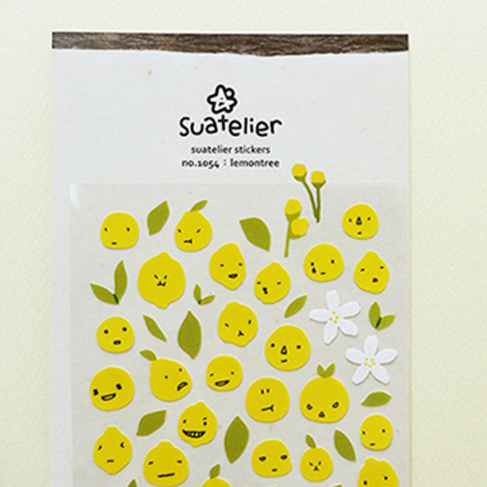 Lemon Tree Sticker Suatelier Sticker Lemon Tree (1054)