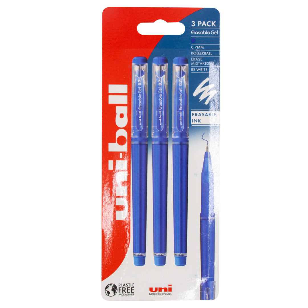 Uni-ball Erasable Rollerball Pen 3-Piece Set