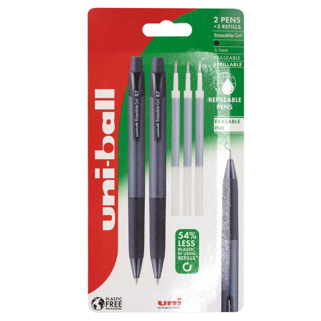 Uni-ball Erasable Rollerball Pen Refill Set by Uni at Cult Pens