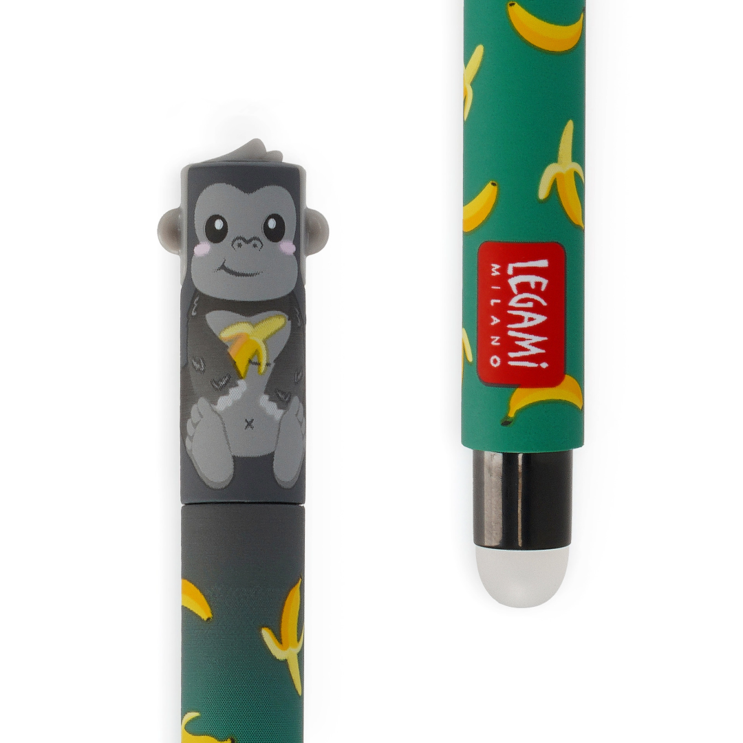 Legami Erasable Gel Pen Gorilla