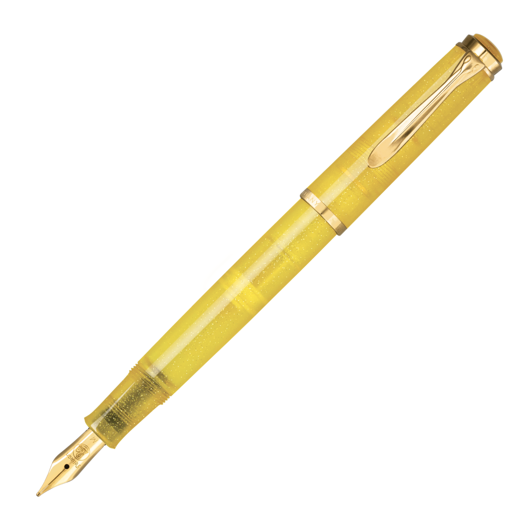 Pelikan Classic M200 Fountain Pen and Ink Gift Set Pyrite