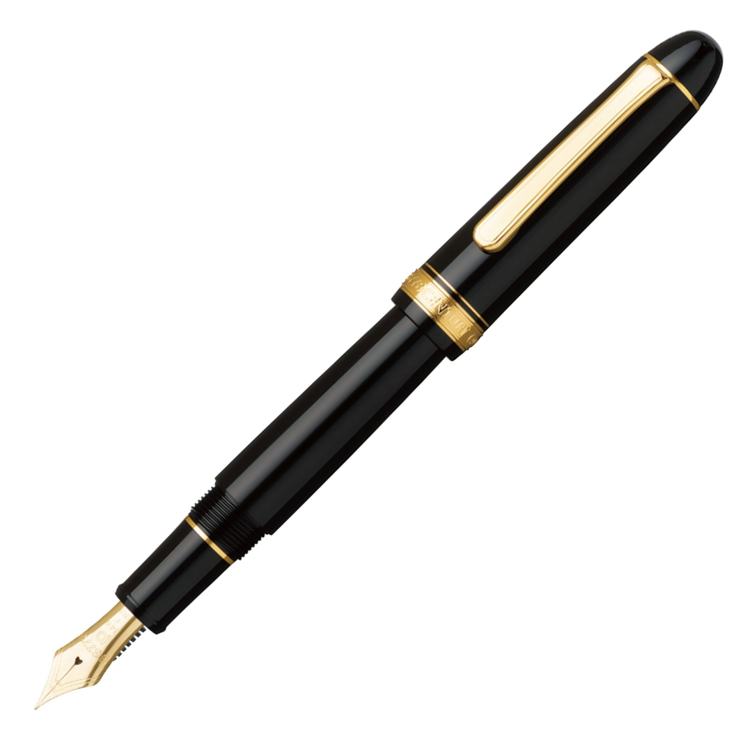 Platinum #3776 Century Fountain Pen Black Medium