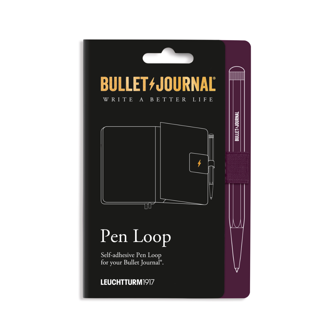 LEUCHTTURM1917 Pen Loop Bullet Journal Purple
