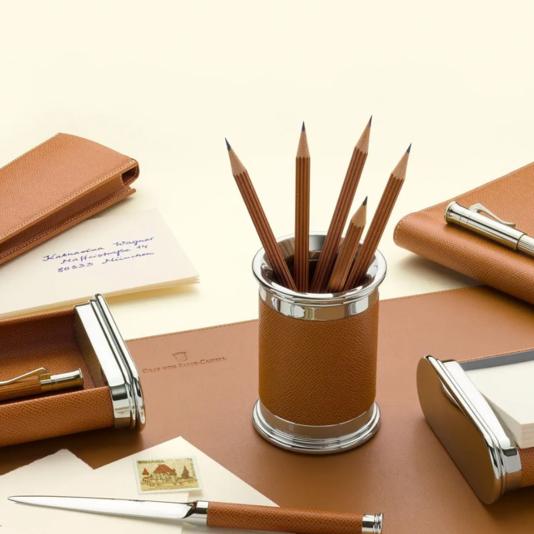Graf von Faber-Castell Desk Accessory Set Brown