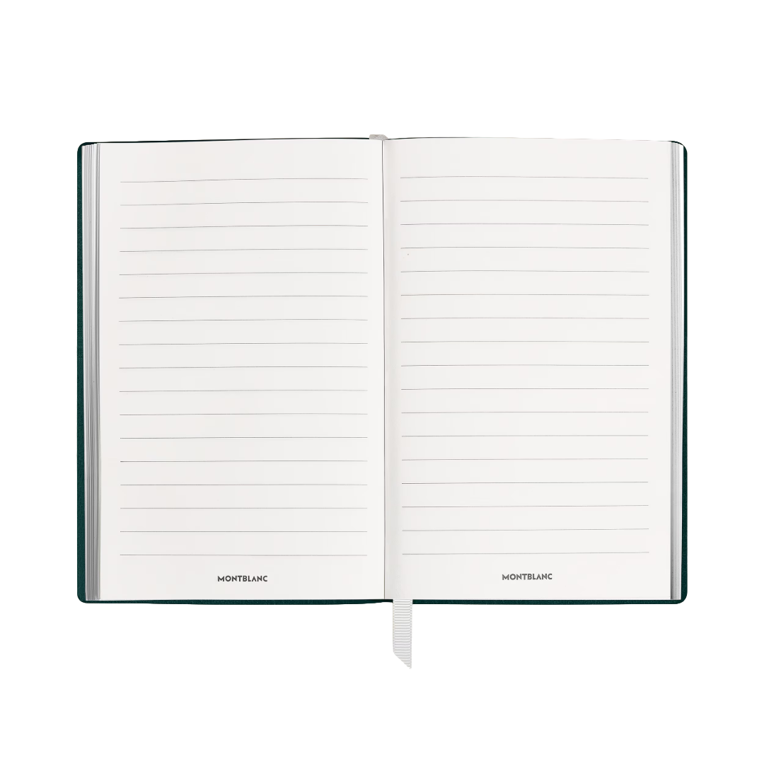 Montblanc Small Notebook Jungle Green Leather Lined