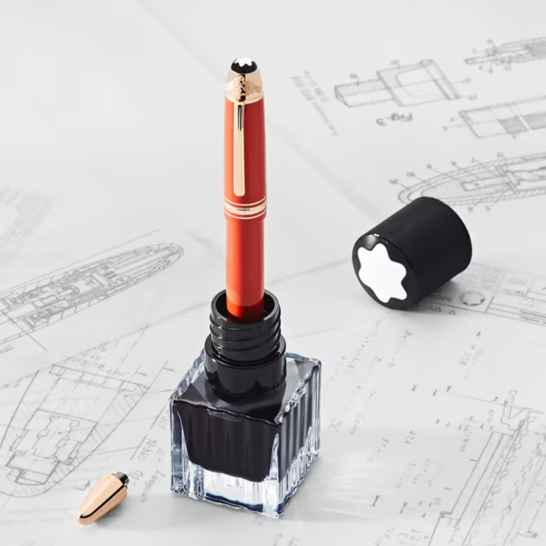 Montblanc Meisterstuck Traveller Limited Edition 1924 Fountain Pen and Ink Set