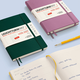 LEUCHTTURM1917 Weekly Planner & Notebook Medium (A5) 18 months 2026/2027 Forest Green