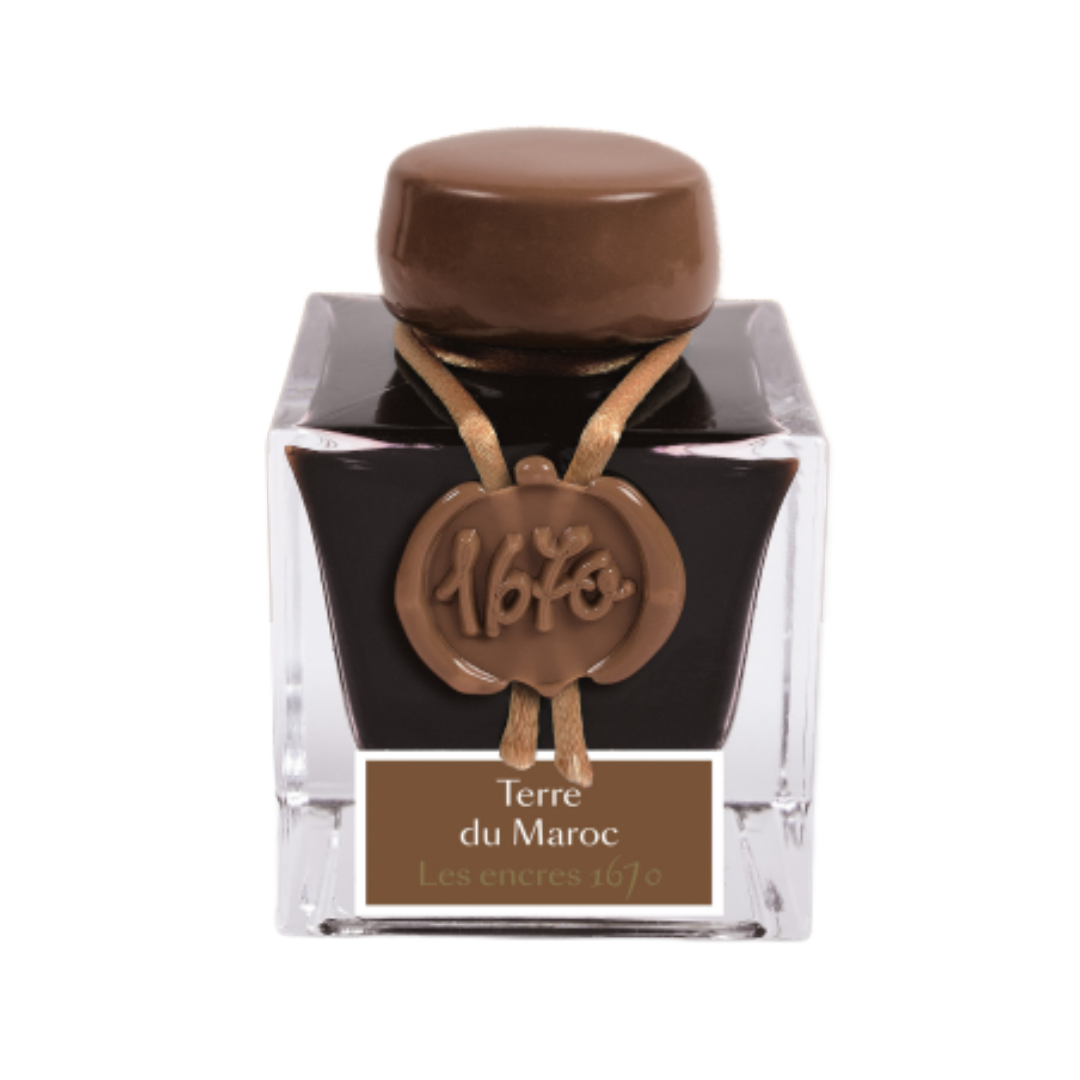 Jacques Herbin 1670 Anniversary Ink 50ml Terre Du Maroc