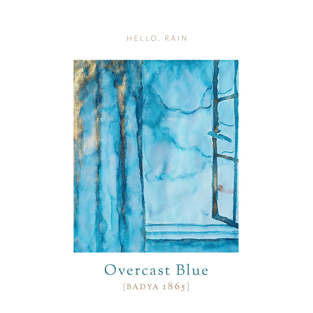 Vinta Bottled Ink 30ml Hello, Rain Collection