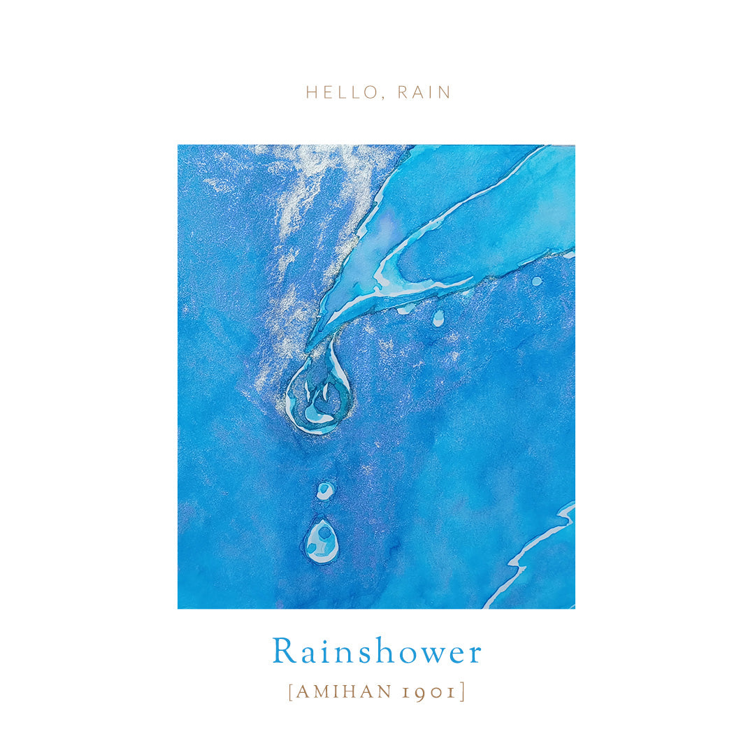 Vinta Bottled Ink 30ml Hello, Rain Collection