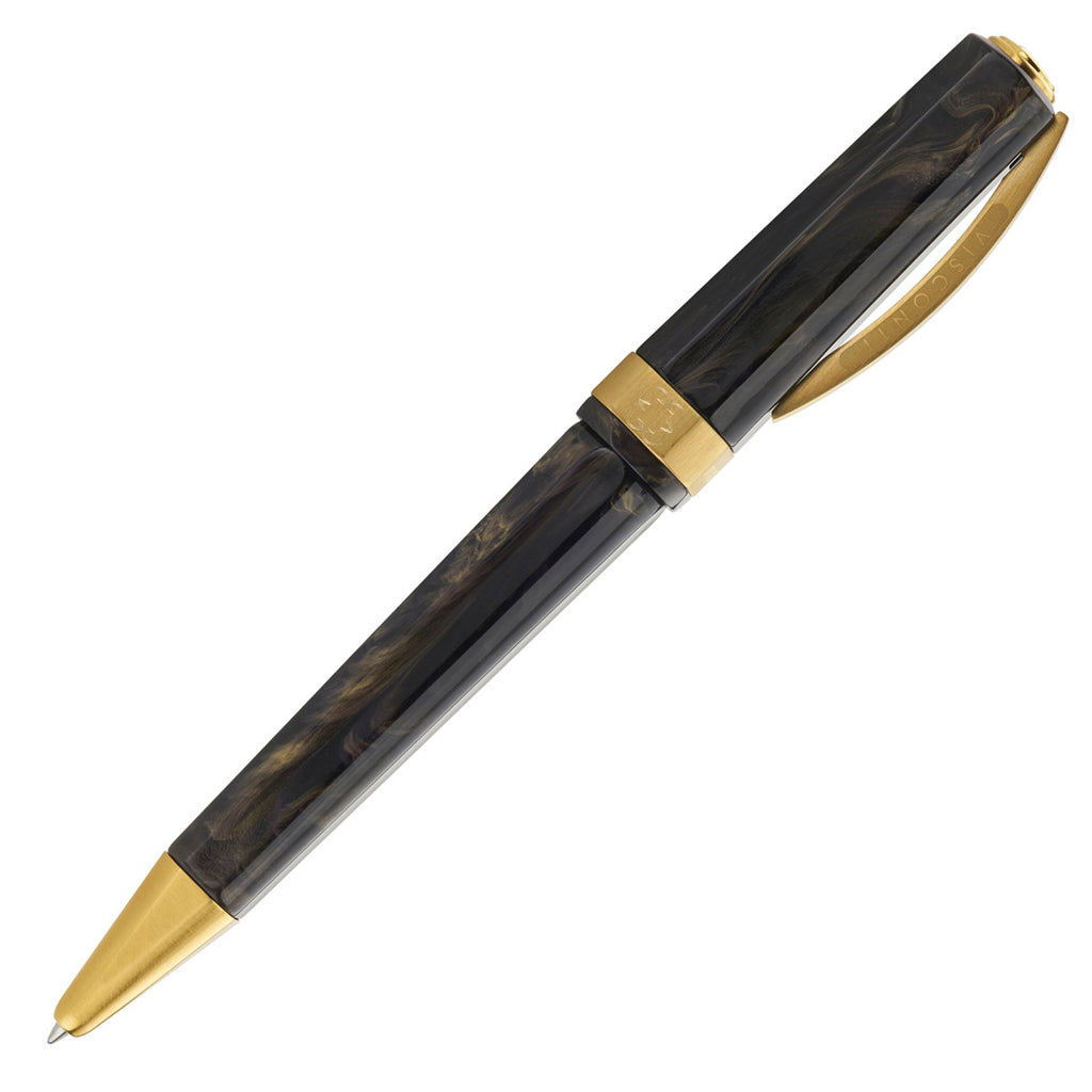 Visconti Opera Gold Ballpoint Pen Black by Visconti at Cult Pens