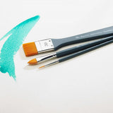 Winsor & Newton Foundation Acrylic Synthetic Brush Short Handle 6 Pack