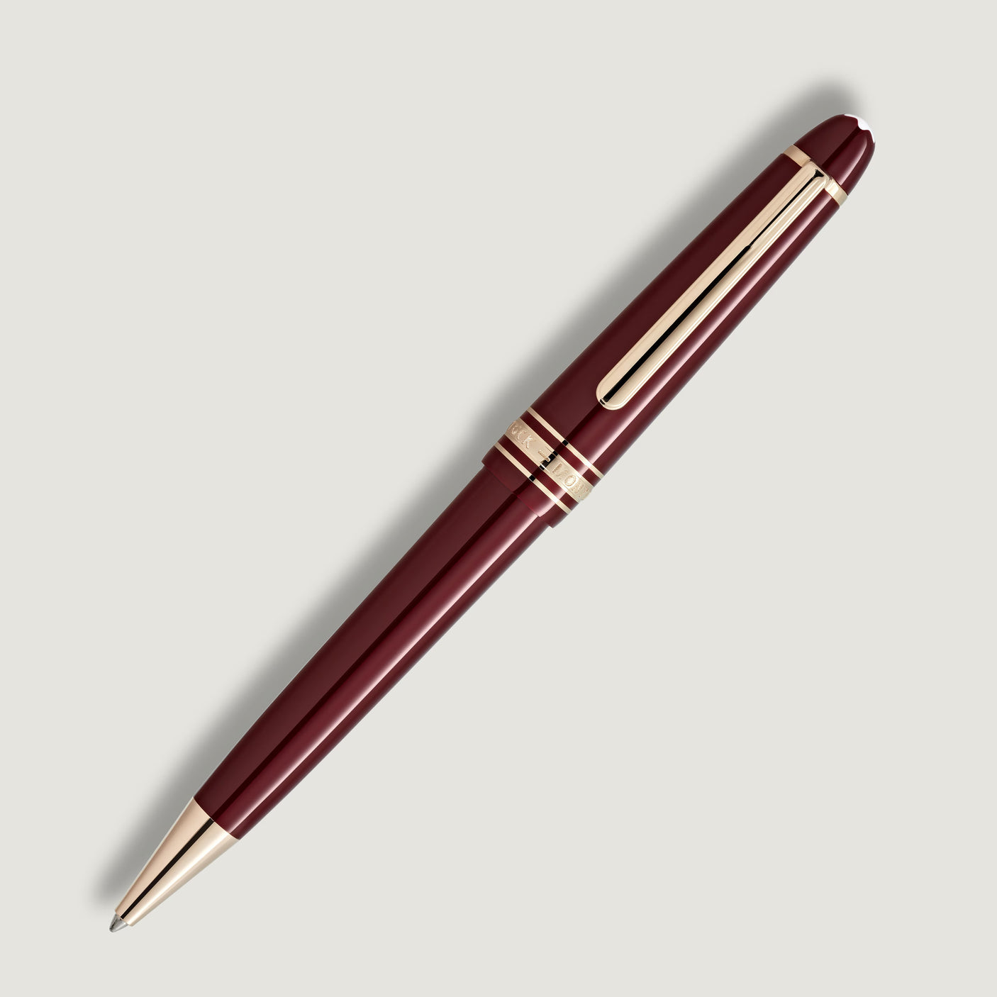 Montblanc Meisterstück Burgundy Red Midsize Ballpoint
