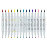 Zebra Mildliner Brush Pen Set of 15 Assorted