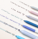 WRITECH 7 Piece Writing Set Blue and Black