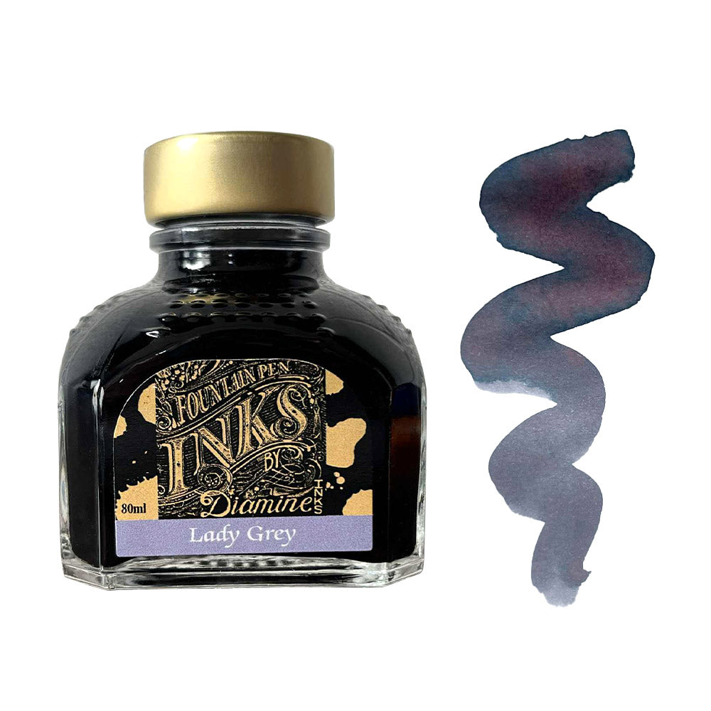 Inkt : Diamine Vulpen Inkt - 80 ml - Earl Grey Inkt : Diamine Vulpen Inkt - 80 ml - Earl Grey