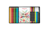 Caran d'Ache Botanical Colouring and Lettering Set