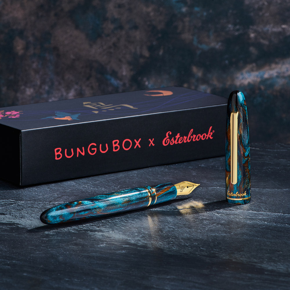 Esterbrook x BUNGU Box Kingfisher Edition Estie