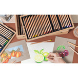 Caran d'Ache Luminance 6901 Luxury Wooden Box with 100 Pencil Set