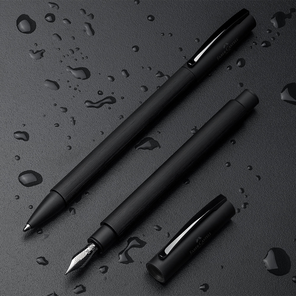Faber-Castell Ambition Fountain Pen All Black by Faber-Castell at Cult Pens