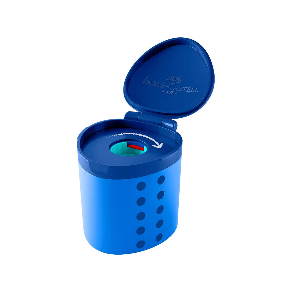 Faber-Castell Grippy Sharpener Box Blue