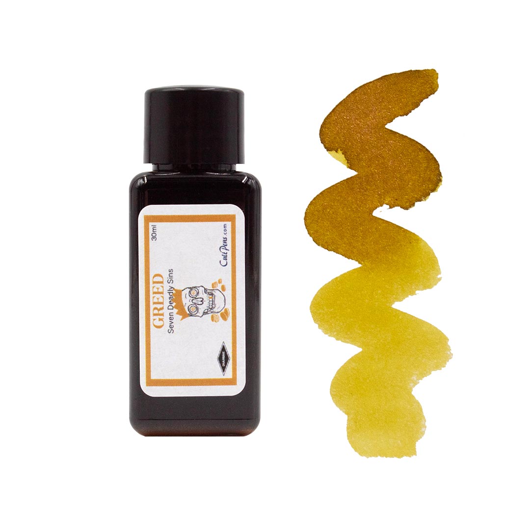 Exclusive Ink 2 Cult Pens Exclusive 7 Deadly Sins Fountain Pen Ink by Diamine 30ml