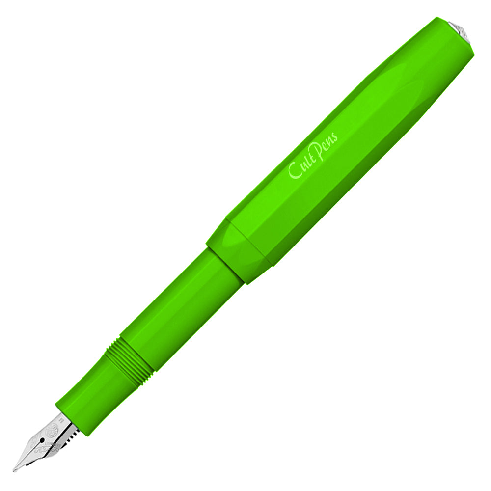 Cult Pens Exclusive Skyline Sport Fountain Pen Apple Green by Kaweco