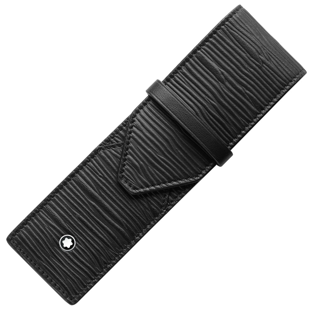 Montblanc Meisterstuck 4810 2-Pen Pouch Black by Montblanc at Cult Pens