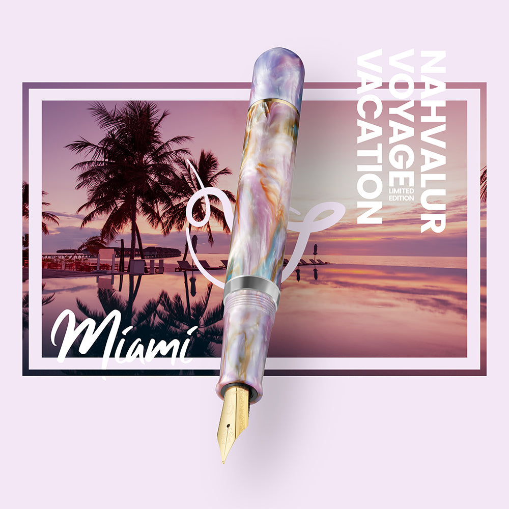 Nahvalur Voyage Fountain Pen Miami by Nahvalur at Cult Pens