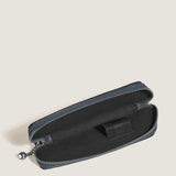 Montblanc Meisterstuck 1 Pen Pouch Blue Croco-embossed