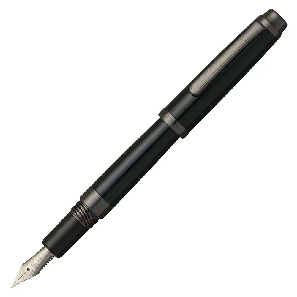 Platinum #3776 Century Travia Fountain Pen Onyx Black