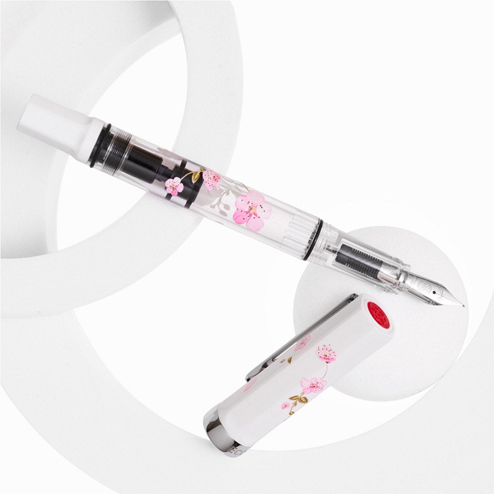 TWSBI Eco Fountain Pen White Cherry Blossom