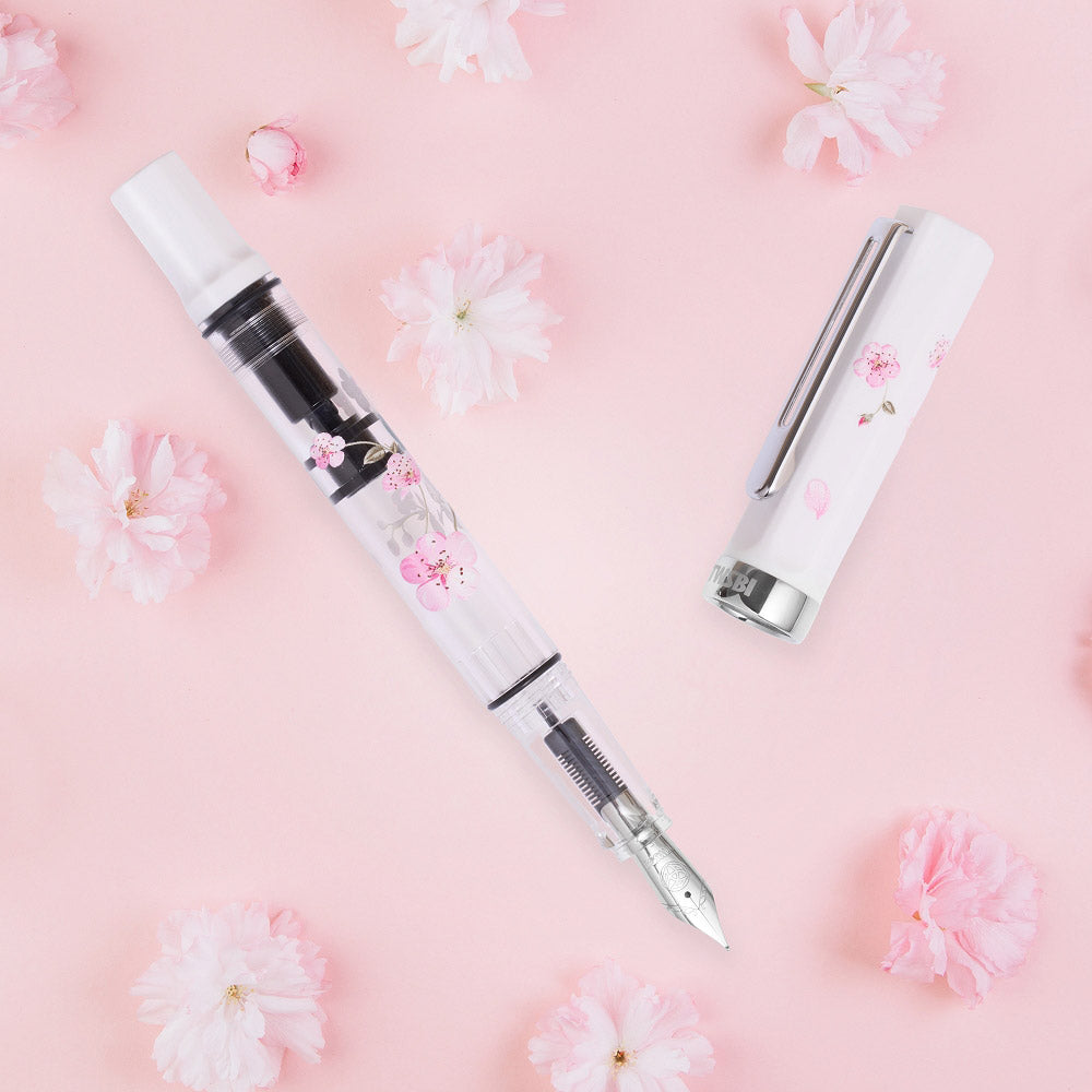TWSBI Eco Fountain Pen White Cherry Blossom