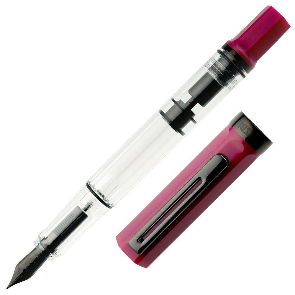 TWSBI Eco Fountain Pen Plum with Onyx