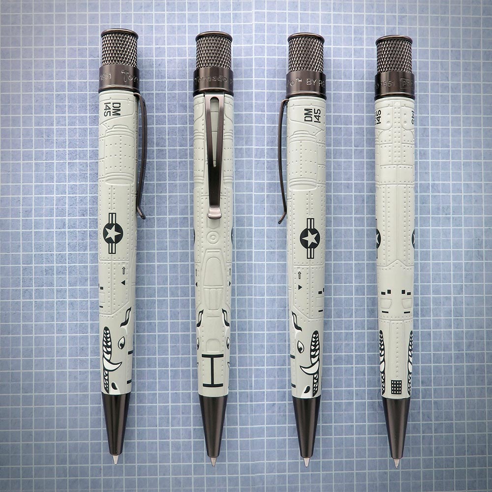 Retro 51 Tornado Rollerball Pen Vintage Metalsmith A-10 Warthog