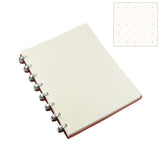 Atoma Pur Disc-Bound Refillable A5+ Notebook Red Leather by Atoma at Cult Pens