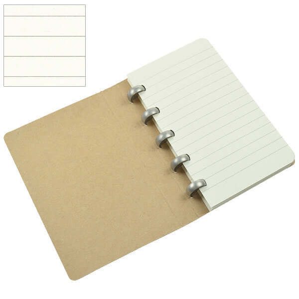 Alain Berteau Disc Bound Refillable Notebook 80 x 140