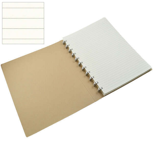 Alain Berteau Disc Bound Refillable Notebook 210 x 297