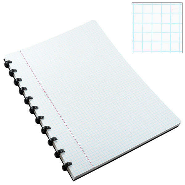 Atoma Classic Colours Card Cover Disc-Bound Refillable Notebook A4 by Atoma at Cult Pens