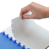 Atoma Classic Colours Card Cover Disc-Bound Refillable Notebook A4 by Atoma at Cult Pens