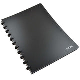 Atoma Classic Colours Polypropylene Cover Disc-Bound Refillable Notebook A4 by Atoma at Cult Pens