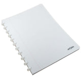 Atoma Classic Colours Polypropylene Cover Disc-Bound Refillable Notebook A4 by Atoma at Cult Pens