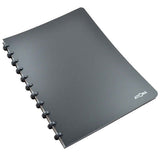 Atoma Classic Colours Polypropylene Cover Disc-Bound Refillable Notebook A4 by Atoma at Cult Pens
