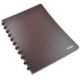 Atoma Classic Colours Polypropylene Cover Disc-Bound Refillable Notebook A4 by Atoma at Cult Pens